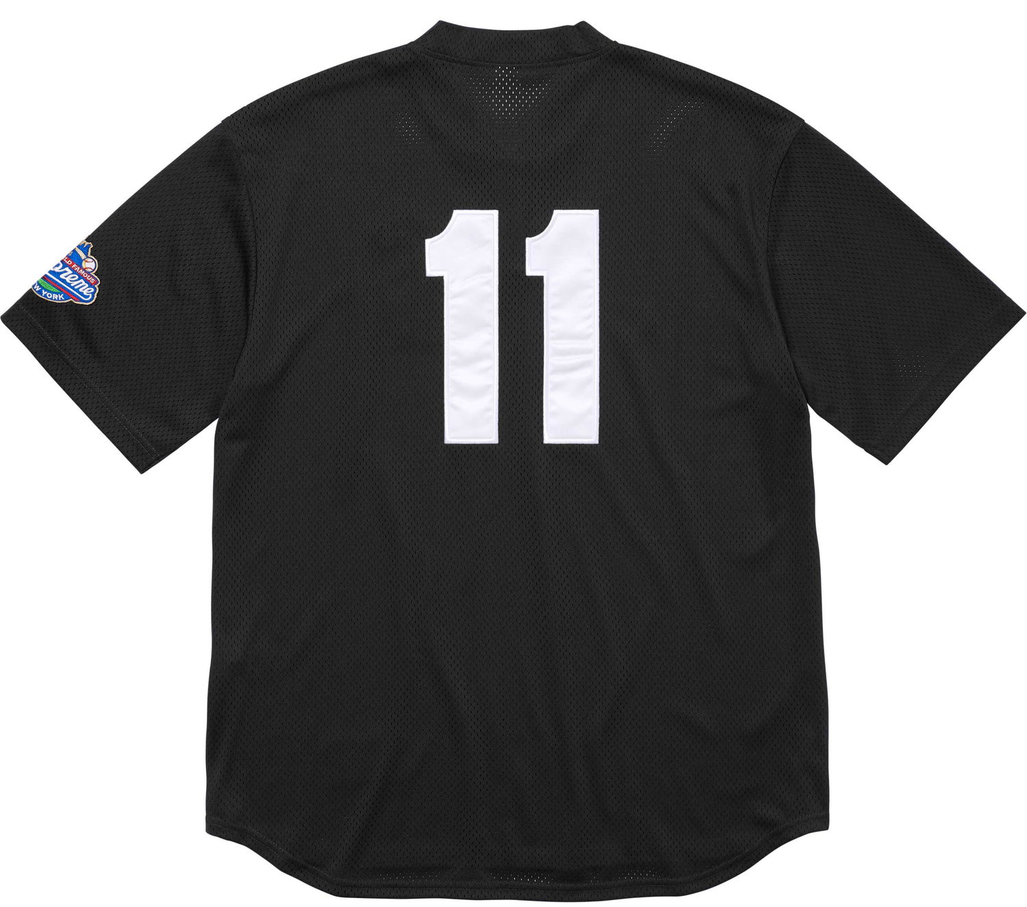 Фланелка Supreme S Logo Baseball Henley Черно | FW24KN27 BLACK, 1