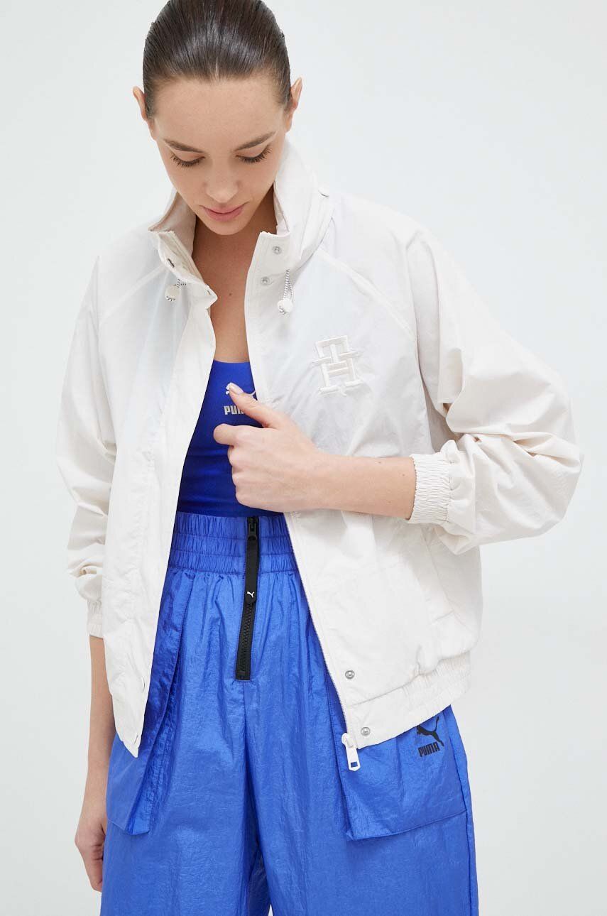 Ветровка Tommy Hilfiger Sport Relaxed Sailing Jacket Бежово | S10S101613.PPYX, 0