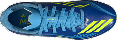 Кецове и обувки adidas Performance F50 MESSI LEAGUE FG/MG J Синьо | JP7455, 3