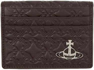 Портфейл Vivienne Westwood Card Holder Embossed Кафяво | 5402000EM-L003E-, 0