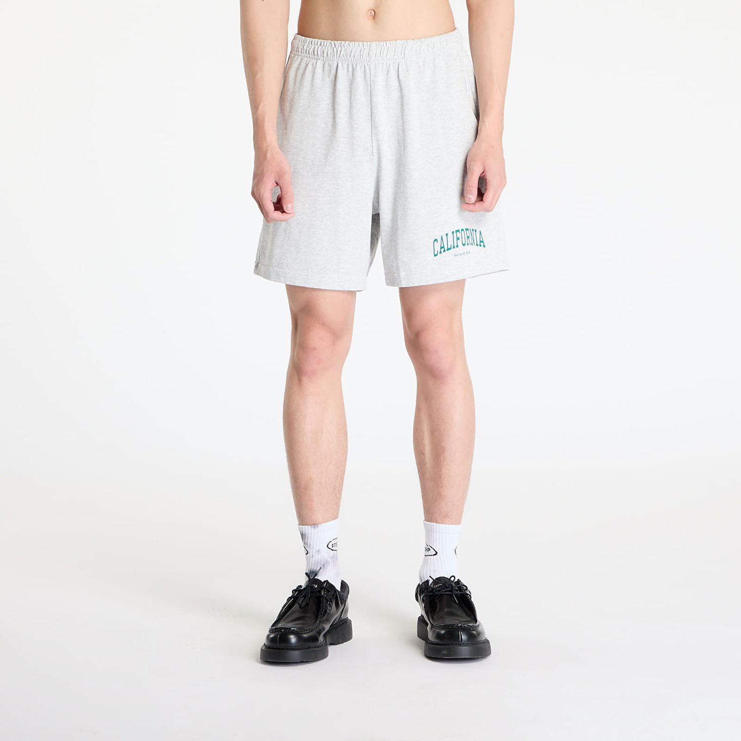 Къси панталони Sporty & Rich Sporty & Rich California Gym Shorts Сиво | SH039622501GY03, 0