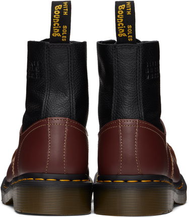 Кецове и обувки Maison Margiela MM6 Maison Margiela x Dr. Martens 1460 Twist ST Boots Червено | SH3WU0008 P8029, 1
