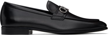 Кецове и обувки FERRAGAMO Salvatore Ferragamo Gancini Ornament Loafers Черно | 778978, 0