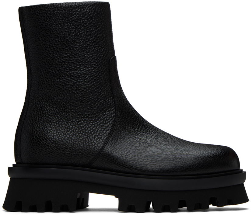 Облекло FERRAGAMO Salvatore Ferragamo Metropolitan Combat Boots Черно | 01G194 - 763853