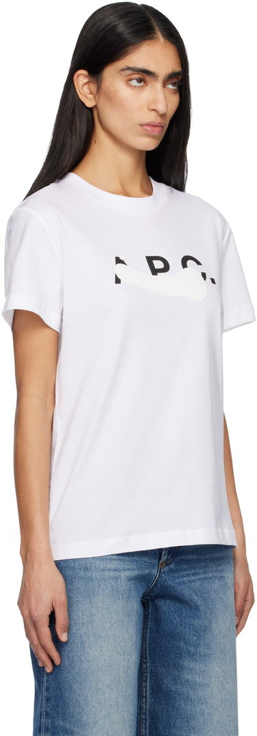 Тениска A.P.C. Tache T-shirt Бяло | COHBM-M26458, 1