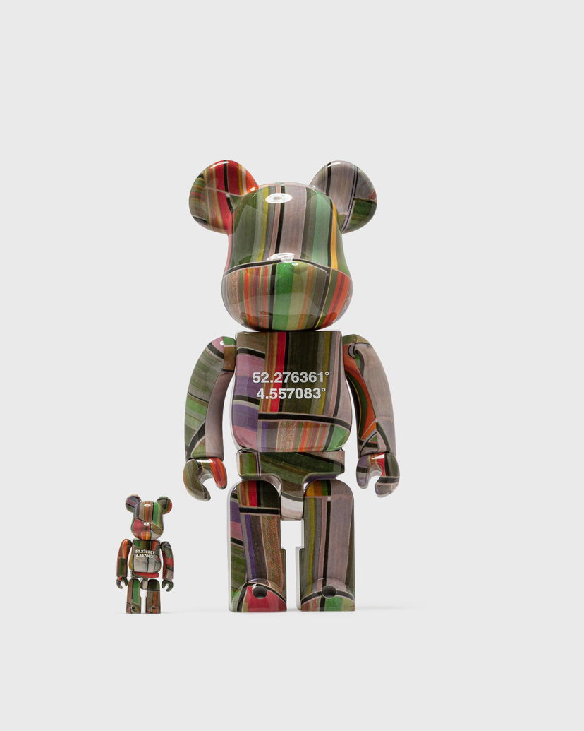 Колекционерско Medicom Toy BENJAMIN GRANT OVERVIEW LISSE 100% & 400% BE@RBRICK Set Многоцветен | MED1166