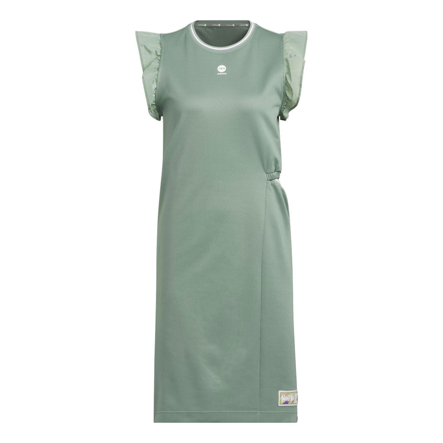 Pокля adidas Originals Neo Basketball Dress Зелено | IJ6605, 0