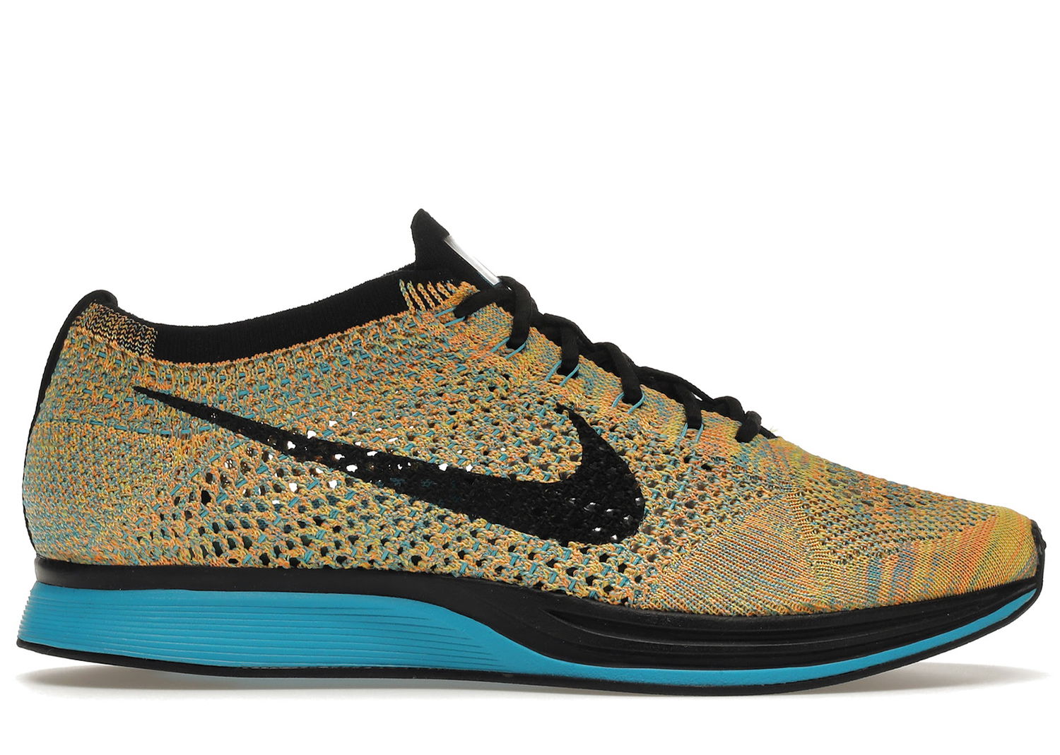 Кецове и обувки Nike Flyknit Racer "Sherbet" Жълто | 526628-800, 0