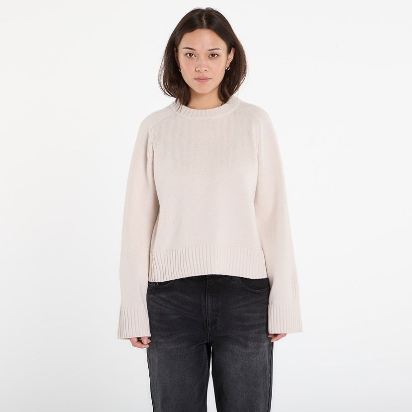 Пуловер Samsoe Samsoe Satilly Knitted Crewneck Sweater Бежово | F25400040_140002TCX