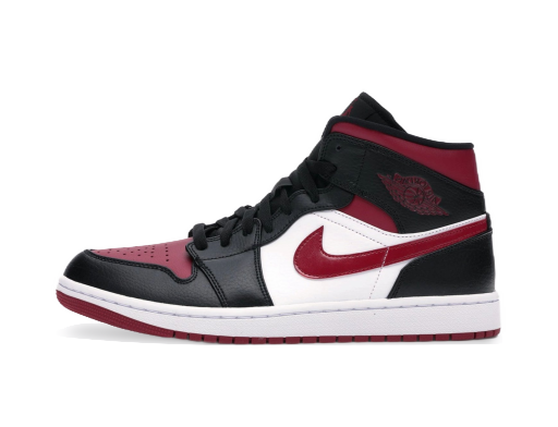 Кецове и обувки Jordan Air Jordan 1 Mid "Noble Red" Черно | 554724-066