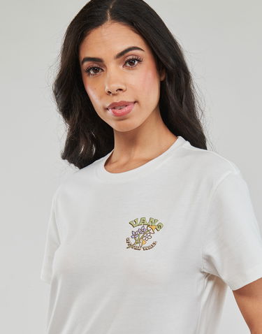 Тениска Vans Paisley Fly Boyfriend Fit T-shirt Бяло | VN000ACNFS8, 4