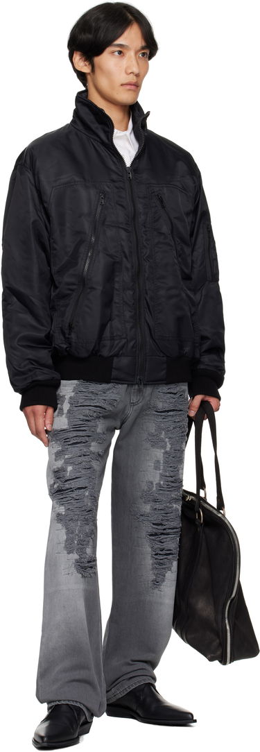Яке бомбър Maison Margiela MM6 Maison Margiela Sports Bomber Jacket Черно | SH0AM0053 M35257, 3