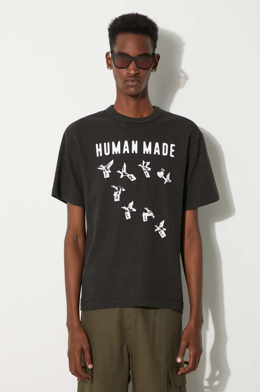 Тениска Human Made Graphic Print T-Shirt Черно | HM27TE017, 0