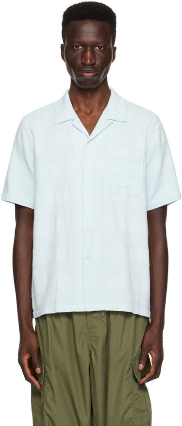 Риза Universal Works Universal Works Road Shirt Синьо | 30178, 0