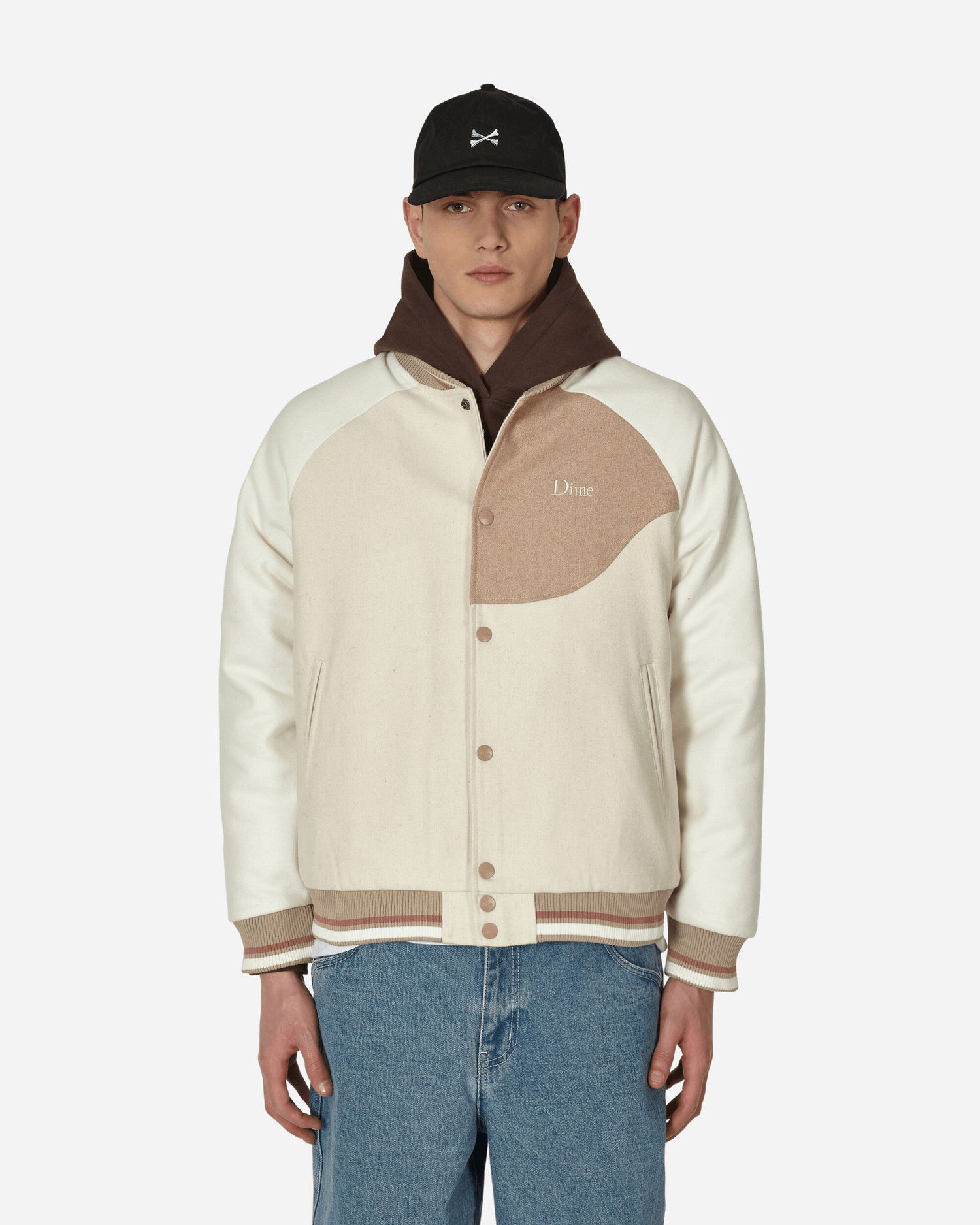 Яке бомбър Dime Letterman Wool Jacket Многоцветен | DIMEHO1 ALM, 0