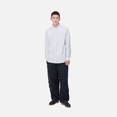 Риза Carhartt WIP Dowlen Stripe Long Sleeve Shirt Бяло | I033815_9, 2