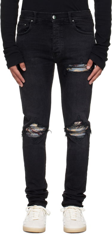 Дънки AMIRI AMIRI Crane MX1 Jeans Черно | AMDNSY1172, 0