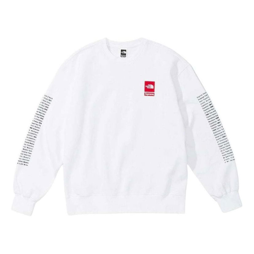 Суитчър Supreme Crewneck Sweatshirt Бяло | SUP-SS24-049