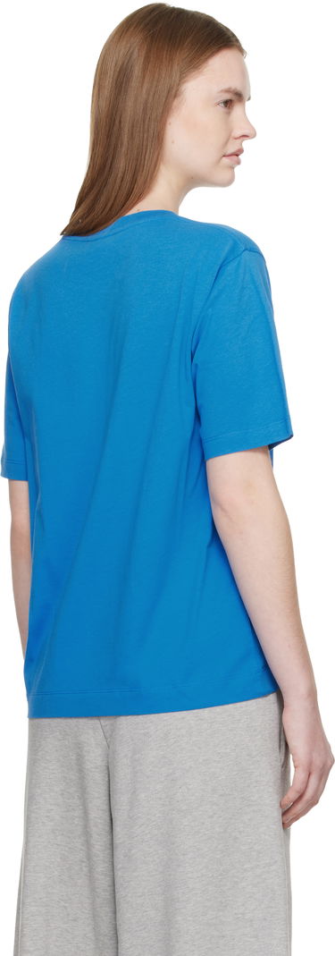 Тениска Dries Van Noten Cotton T-shirt Синьо | 261-131100-3600, 2