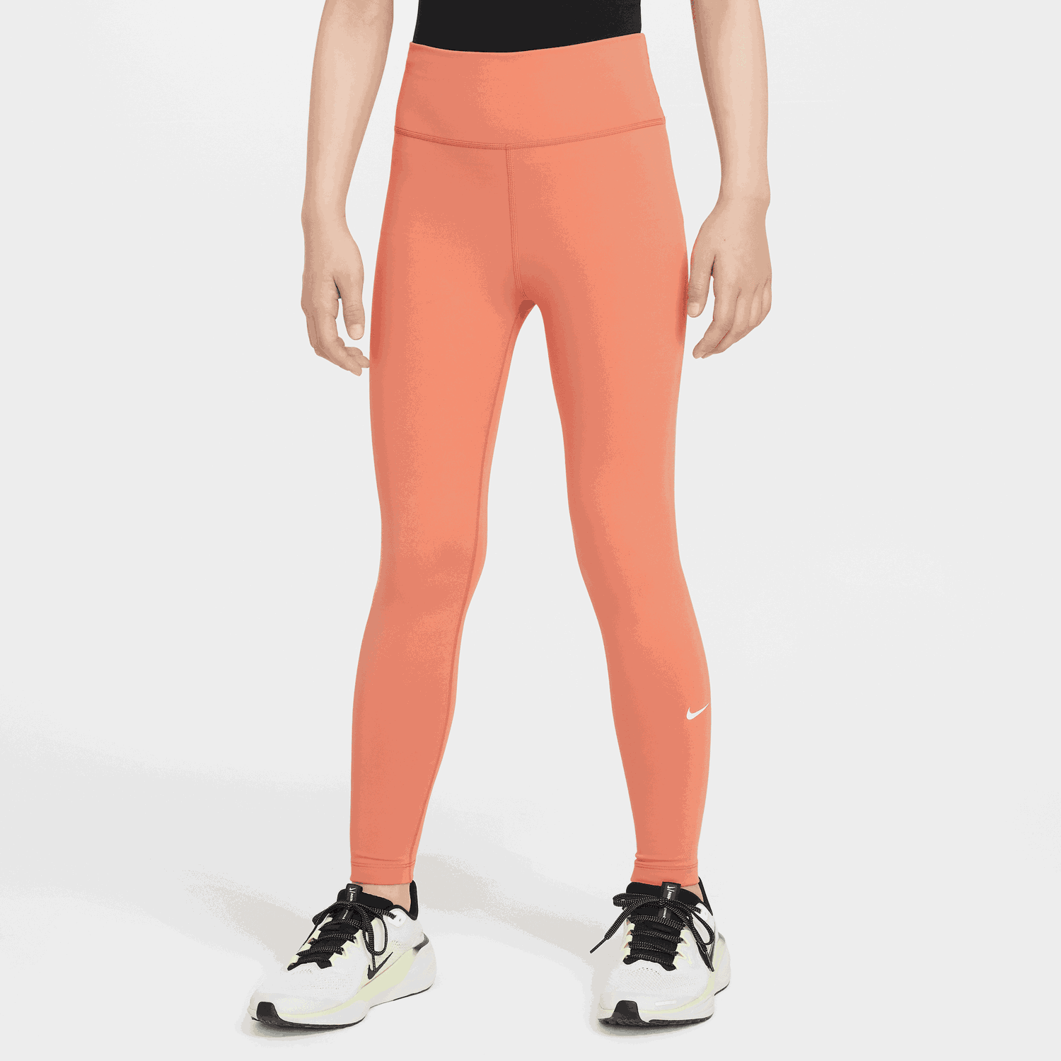 Клинове Nike Nike One Dri-FIT High-Waisted Leggings Оранжево
 | FZ5605-812, 0