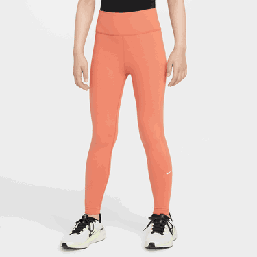 Клинове Nike Nike One Dri-FIT High-Waisted Leggings Оранжево
 | FZ5605-812, 0