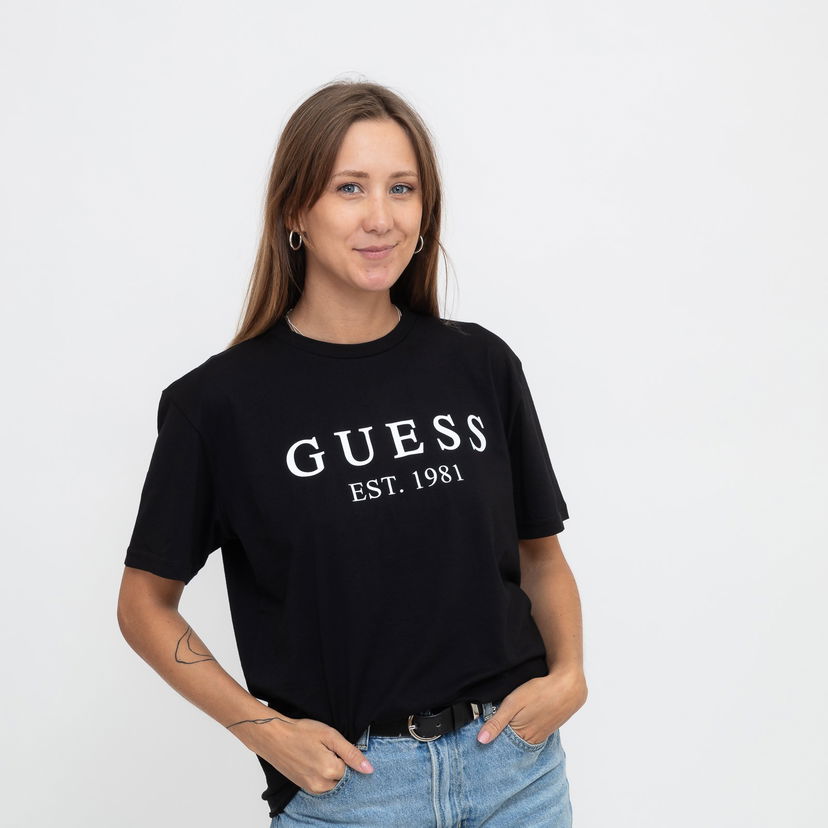 Тениска GUESS T-Shirt Черно | U4RI22K6YW0-JBLK