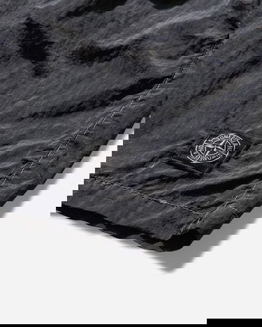 Бански Stone Island Stone Island Nylon Metal Camo Swim Shorts Черно | K1S15-B100010-S0A78 V0062, 3