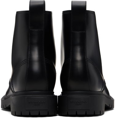 Кецове и обувки Givenchy Givenchy Chunky-Sole Lace-Up Boots Черно | BH604VH1WC001, 1