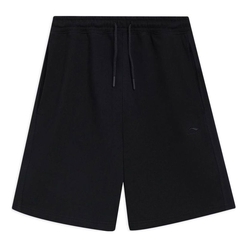 Къси панталони Li-Ning Embroidered Logo Shorts Черно | AKSS309-2