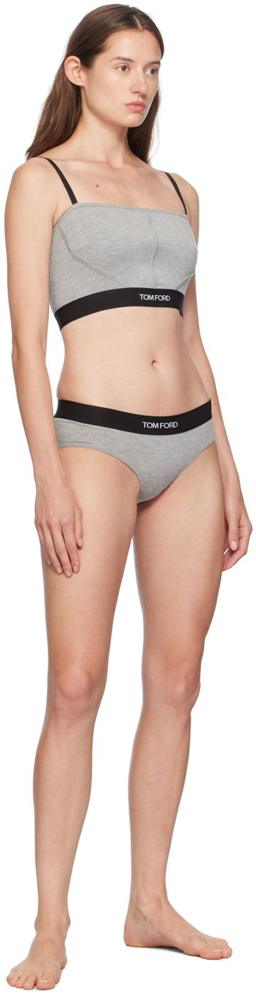 гащички Tom Ford Tom Ford Modal Signature Boy Short Briefs Сиво | KNJ004-JEX011, 3