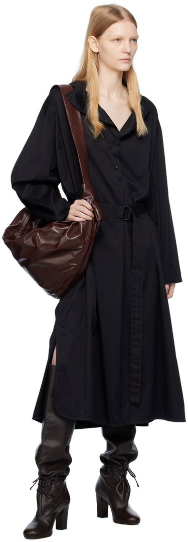 Риза LEMAIRE LEMAIRE Housse Midi Dress Черно | DR1040 LF824, 3