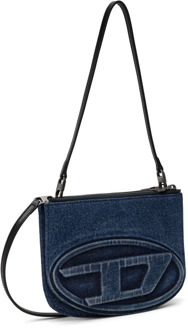 Чанта през рамо Diesel Denim 1DR Twin Shoulder Bag Синьо | X10330 P6717, 1