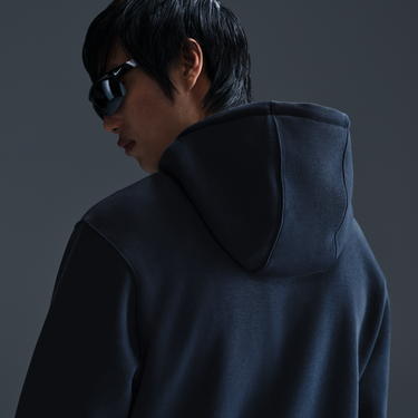 Суитчър Nike Nike Club Fleece Full-Zip Hoodie Тъмно синьо | FN3861-451, 3