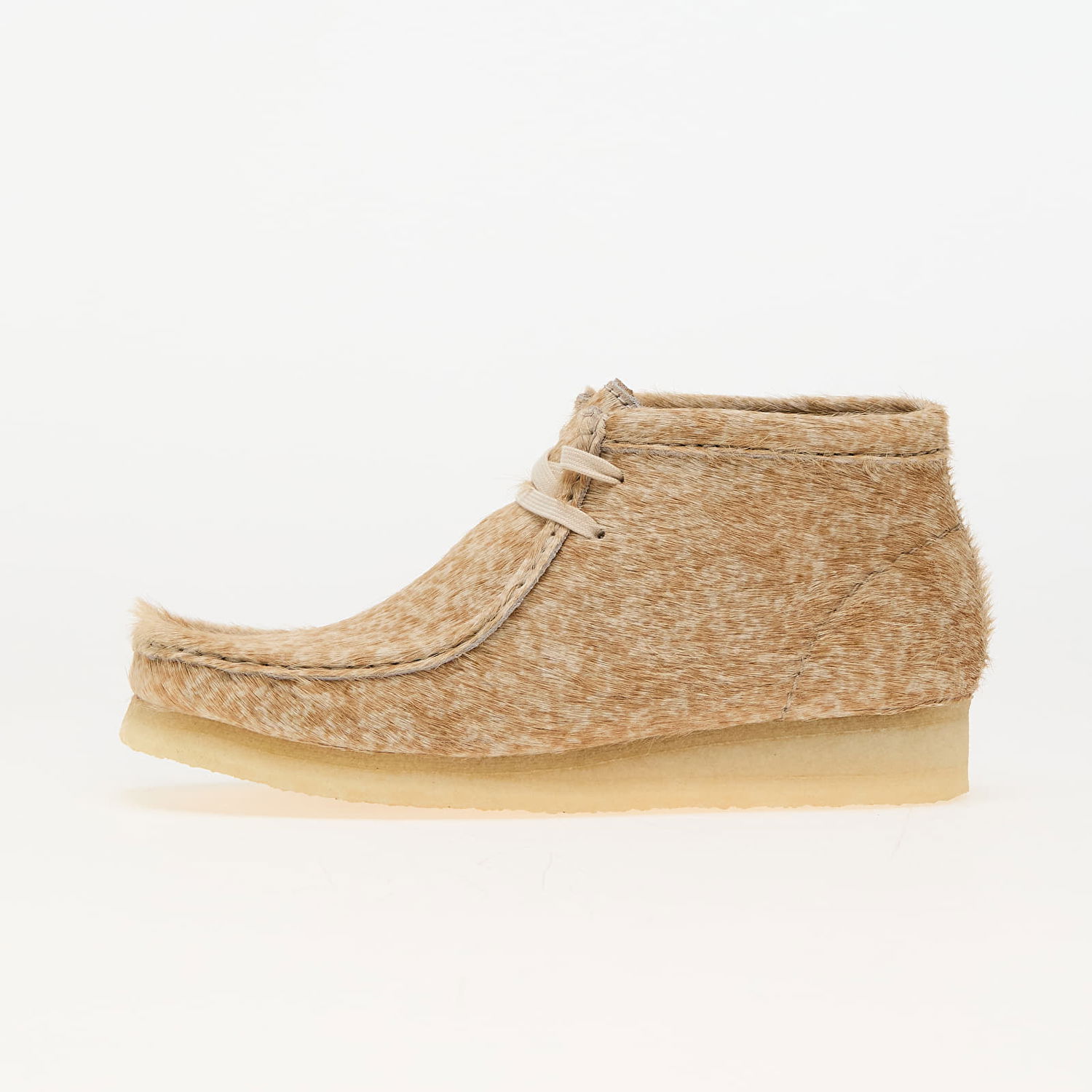 Кецове и обувки Clarks Wallabee Boot Speckled Hair On Бежово | 26177866, 0