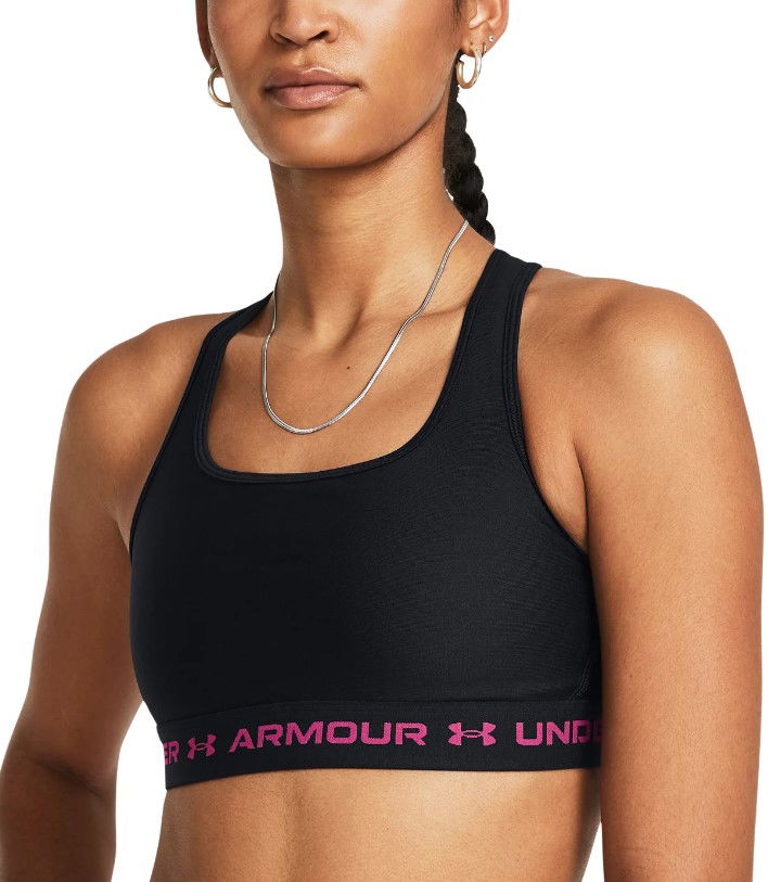 Сутиен Under Armour Crossback Mid Bra-BLK Черно | 1361034-004, 0