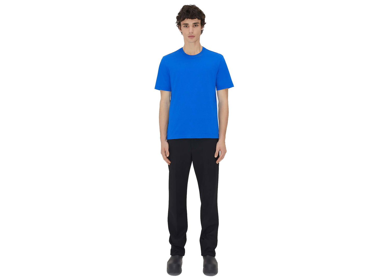 Тениска Bottega Veneta T-shirt Синьо | 649055VF1U04289, 0
