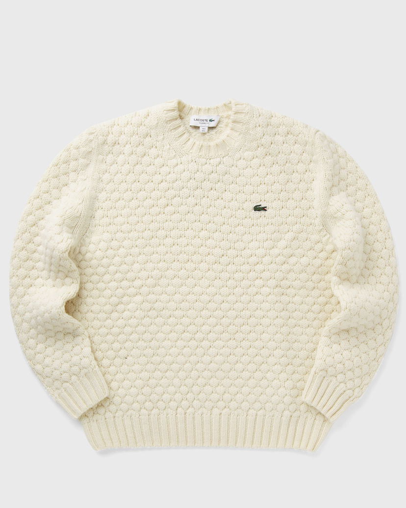 Пуловер Lacoste Crewneck Sweater Бежово | AH3223-XFJ