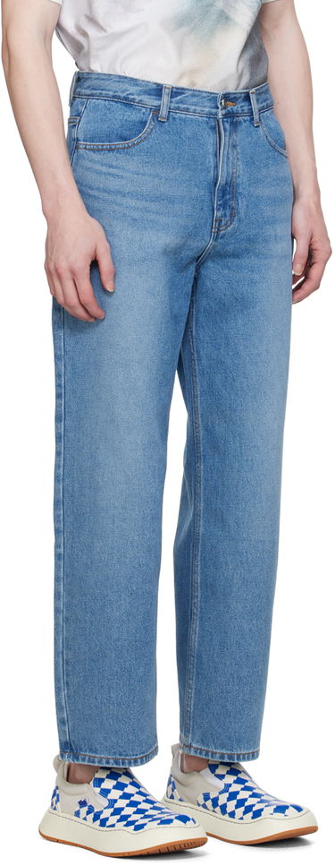 Дънки ADER ERROR Straight-Leg Jeans Синьо | BMSGFYJE0101SB, 4