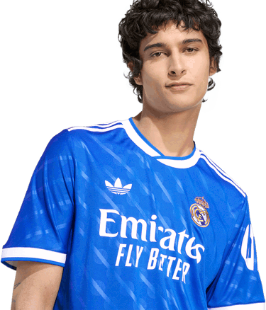Фланелка adidas Originals Real Madrid Third 2025/26 Jersey Синьо | JV5845, 4