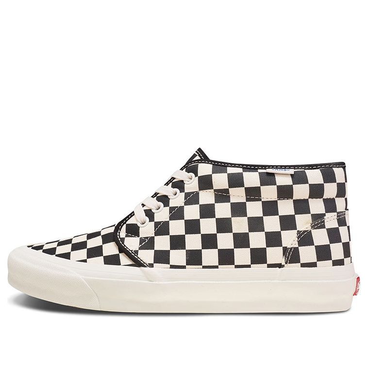 Кецове и обувки Vans OG Chukka LX Checkerboard Бяло | VN0A4U3GXC8, 0