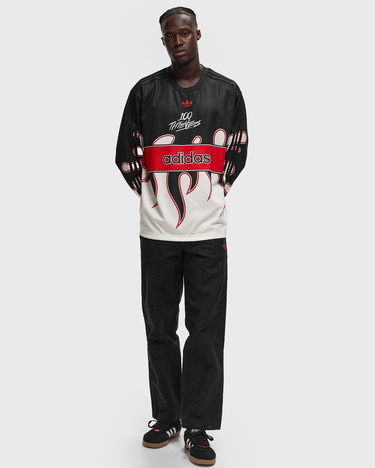 Тениска adidas Originals 100 Thieves Multicolor Longsleeve Shirt XXL Бяло | JD8174, 1
