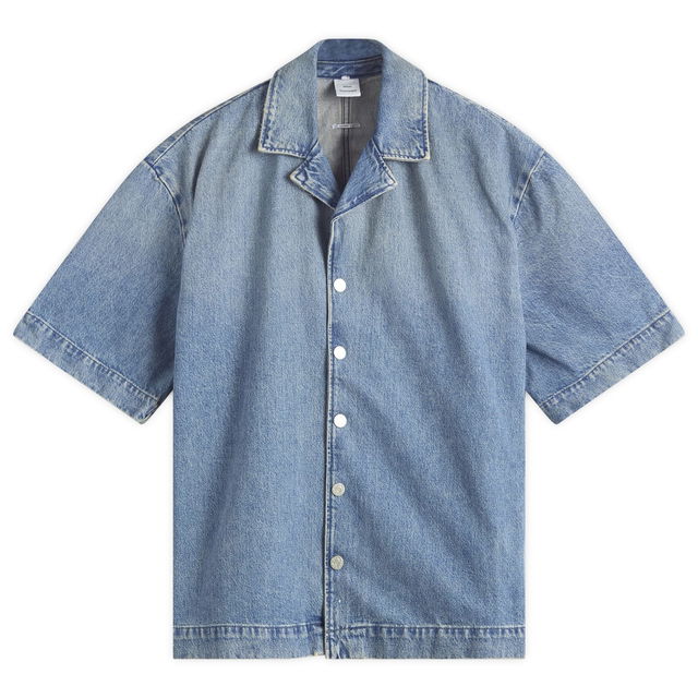 Won Hundred Desmond Denim Vacation Shirt, Size Small