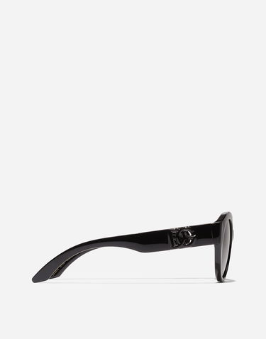 Слънчеви очила Dolce & Gabbana Dolce & Gabbana Everyday Flower Oval Sunglasses Черно | VG601EVN1879V000, 2