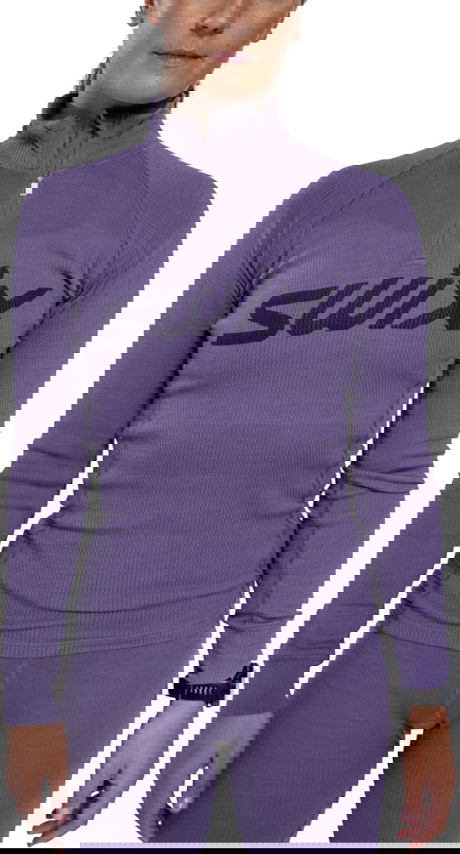 Пуловер SWIX Swix RaceX Merino Half Zip Top Лилаво | 10121-23-80120, 0
