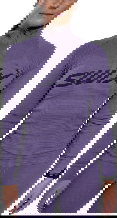 Пуловер SWIX Swix RaceX Merino Half Zip Top Лилаво | 10121-23-80120, 0