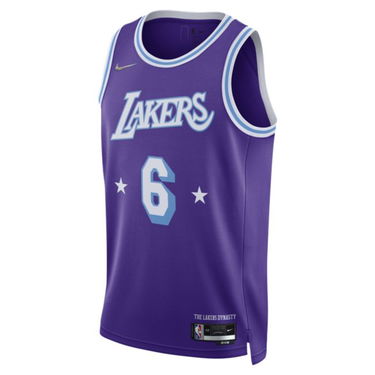Фланелка Nike Los Angeles Lakers City Edition Dri-FIT NBA Swingman Jersey Лилаво | DB4032-506, 2
