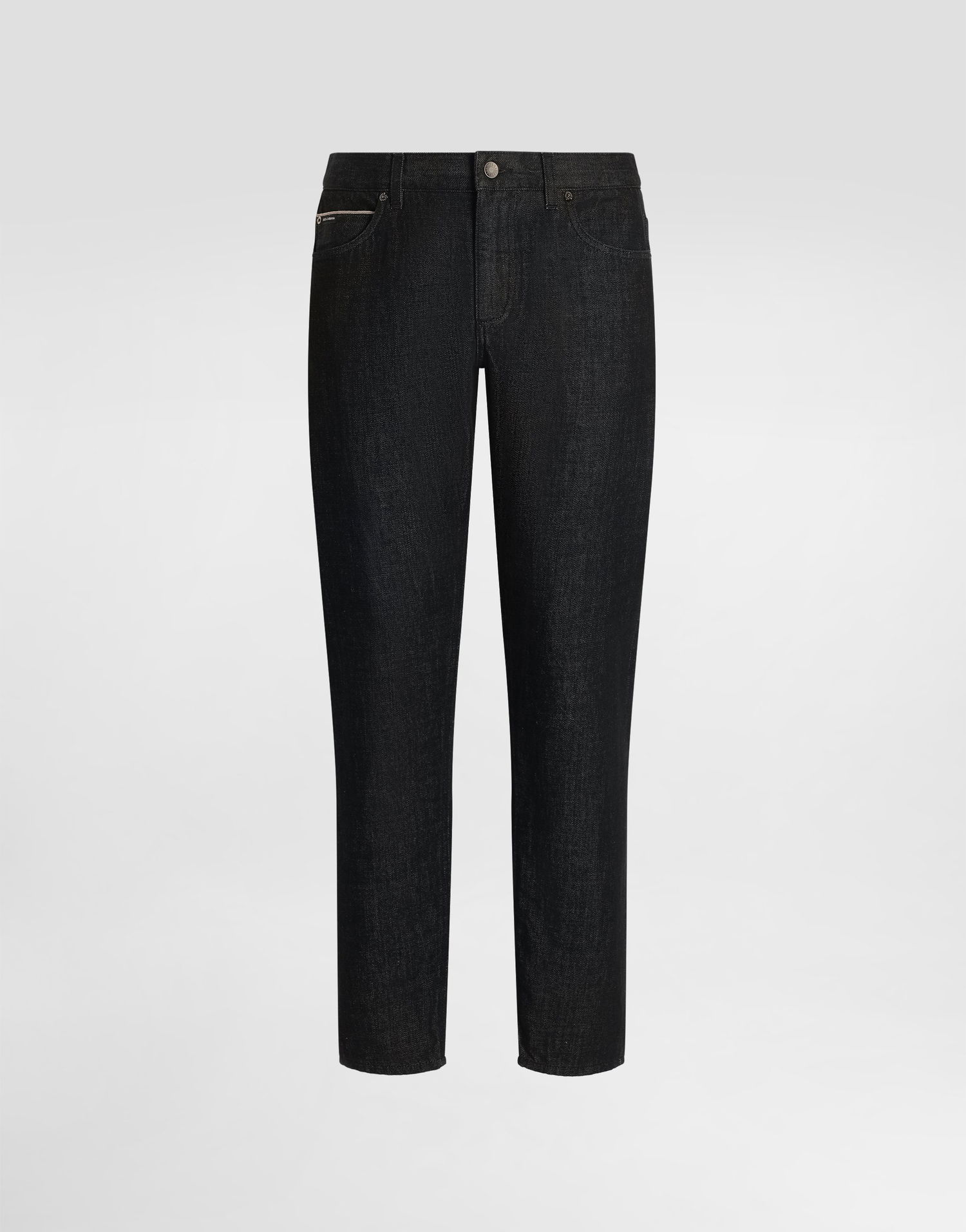 Дънки Dolce & Gabbana Regular Fit Cotton Jeans With Tag Черно | GYJCCDG8MG3S9001, 0