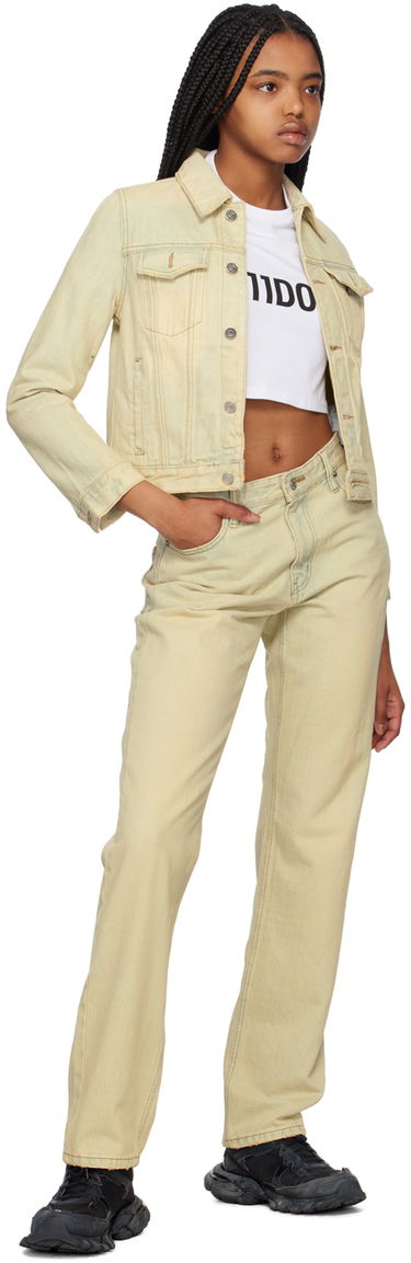 Яке We11done Faded Denim Jacket Жълто | WD-DJ1-23-371-W-BG, 3