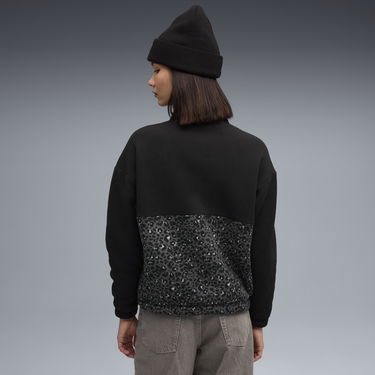 Суитчър Puma Essentials Animal Print Fleece Half-Zip Sweatshirt Черно | 688083_01, 2