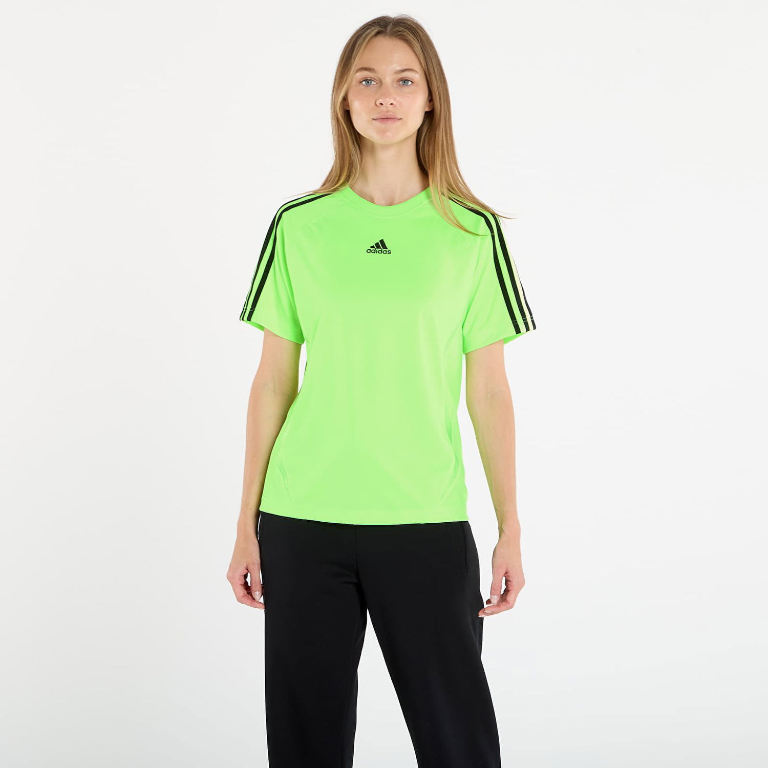 Тениска adidas Originals Adicolor Teamgeist Loose T-Shirt Зелено | JZ8268, 0